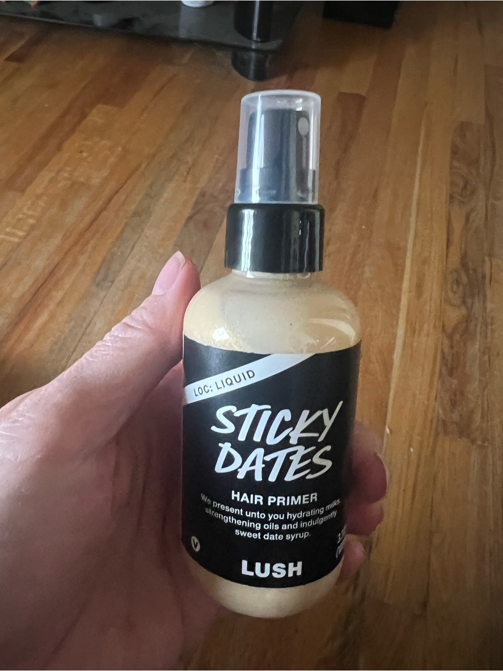 LUSH STICKY DATES HAIR PRIMER 3.3 oz BRAND NEW